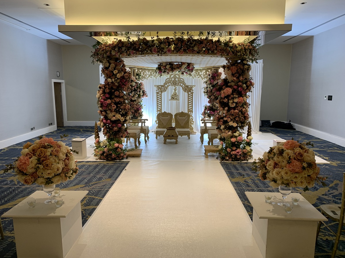 FLORAL MANDAP - EVENT AND WEDDING PLANNERS IN LONDON UK 2