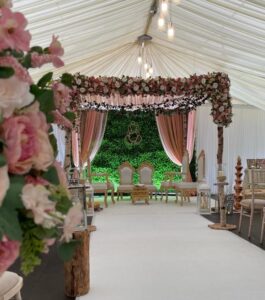 RUSTIC MANDAP - LONDON WEDDING PLANNERS 7