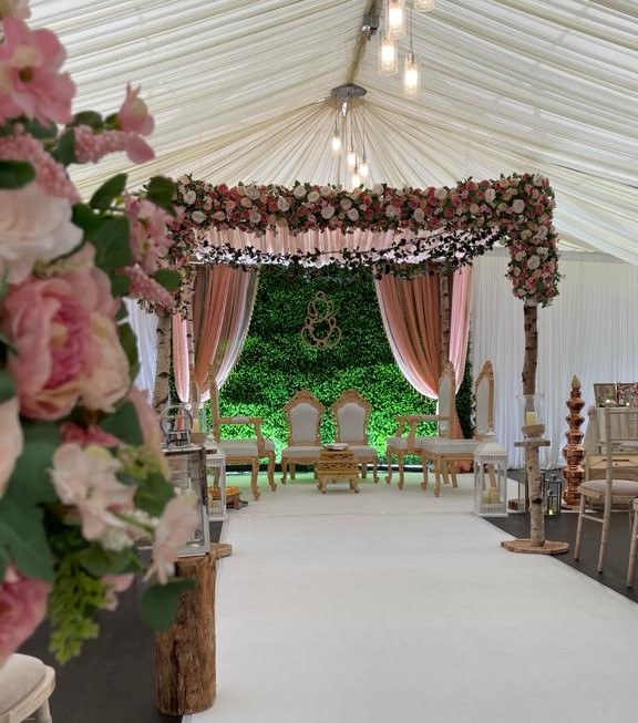 RUSTIC MANDAP - LONDON WEDDING PLANNERS 7