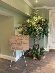 WELCOME SIGN LONDON UK SAI MANDAP 1