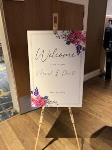 WELCOME SIGN LONDON UK SAI MANDAP 4