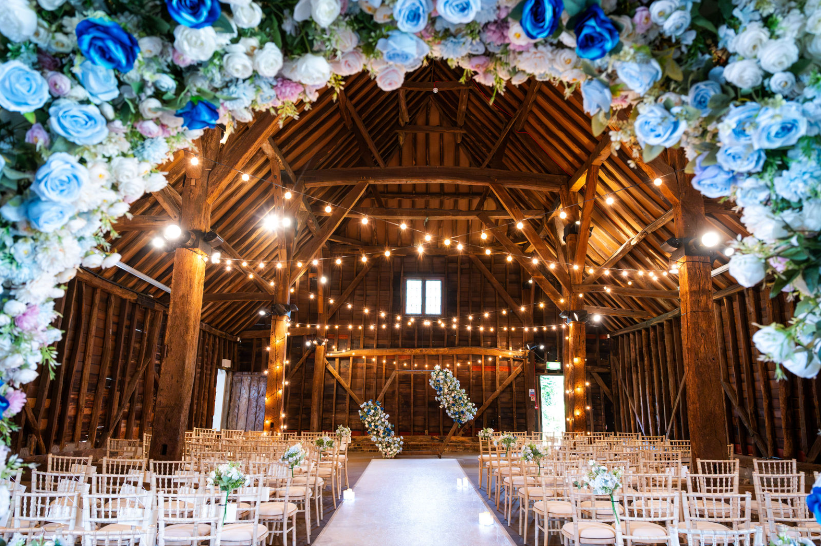 Civil at Ruislip barn - Sai mandaps