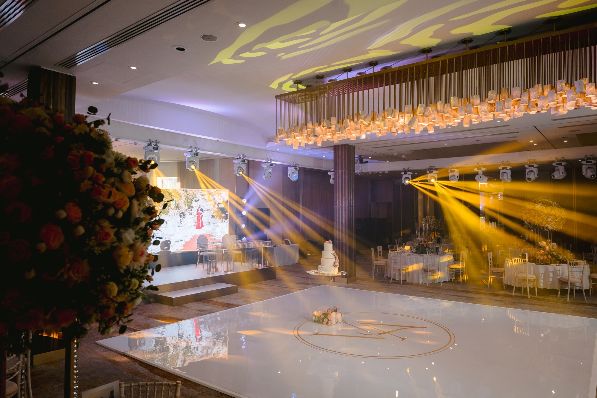 Reception decor at The grove watford