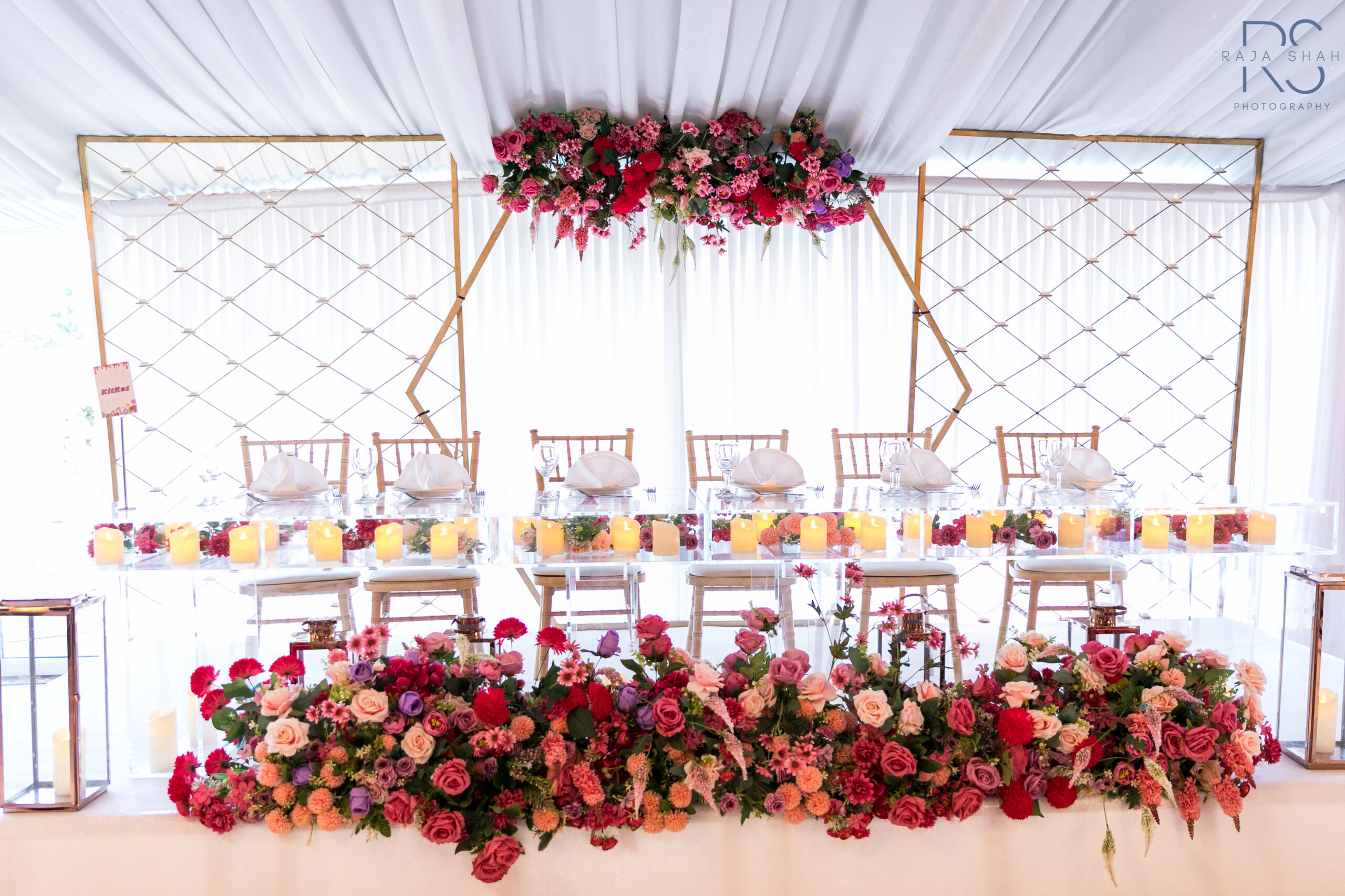 Headtable decor Fennes estate