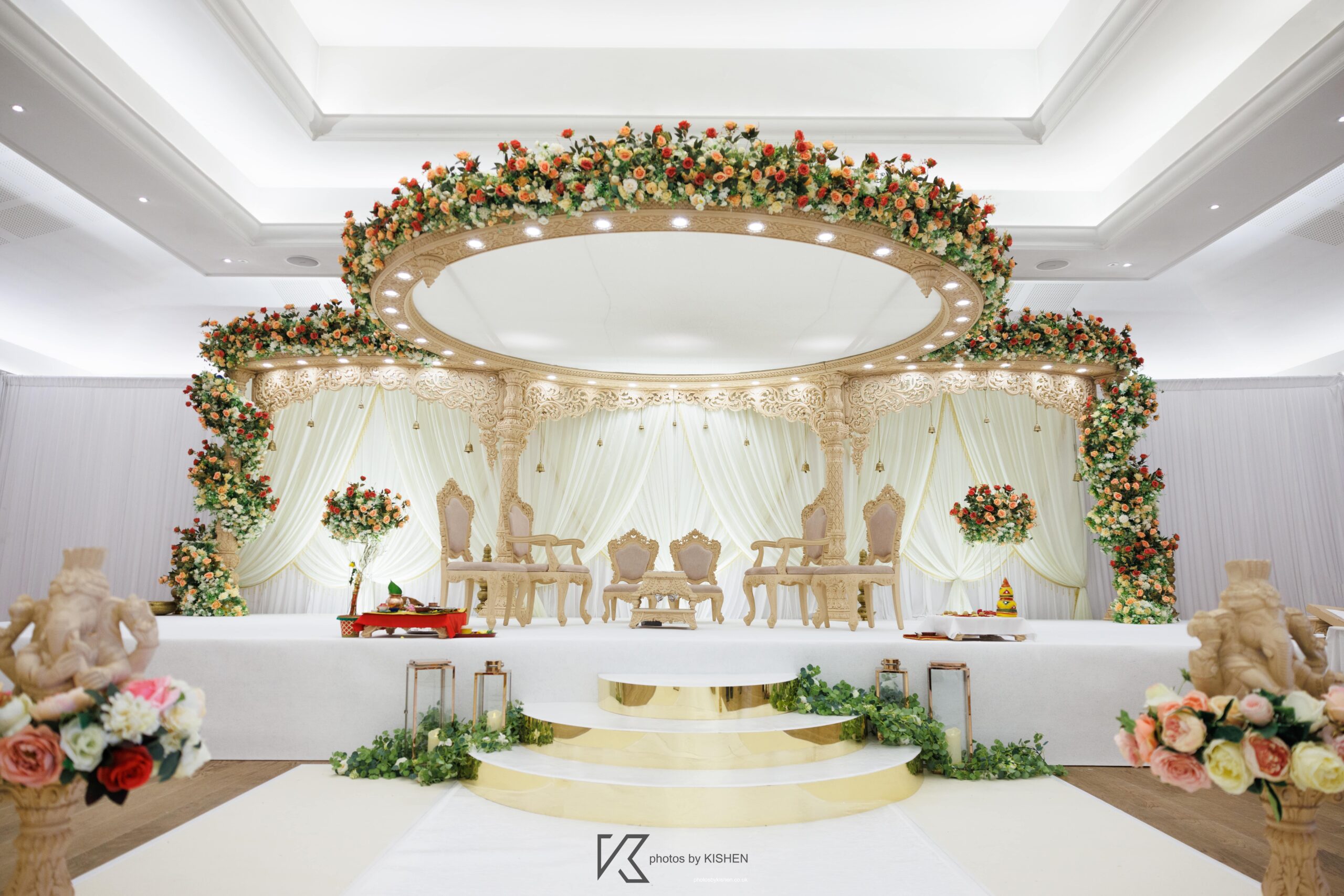 Oshwal wedding mandap - Sai mandaps