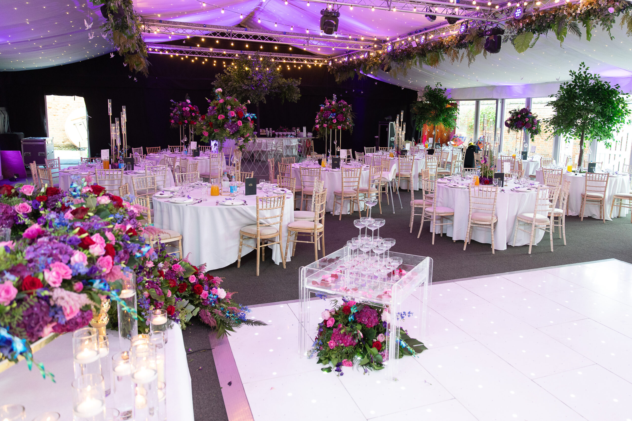Reception at Braxted park