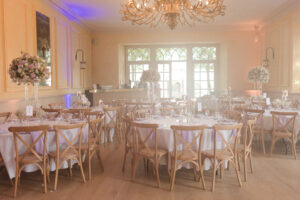 Reception decor Euridge manor
