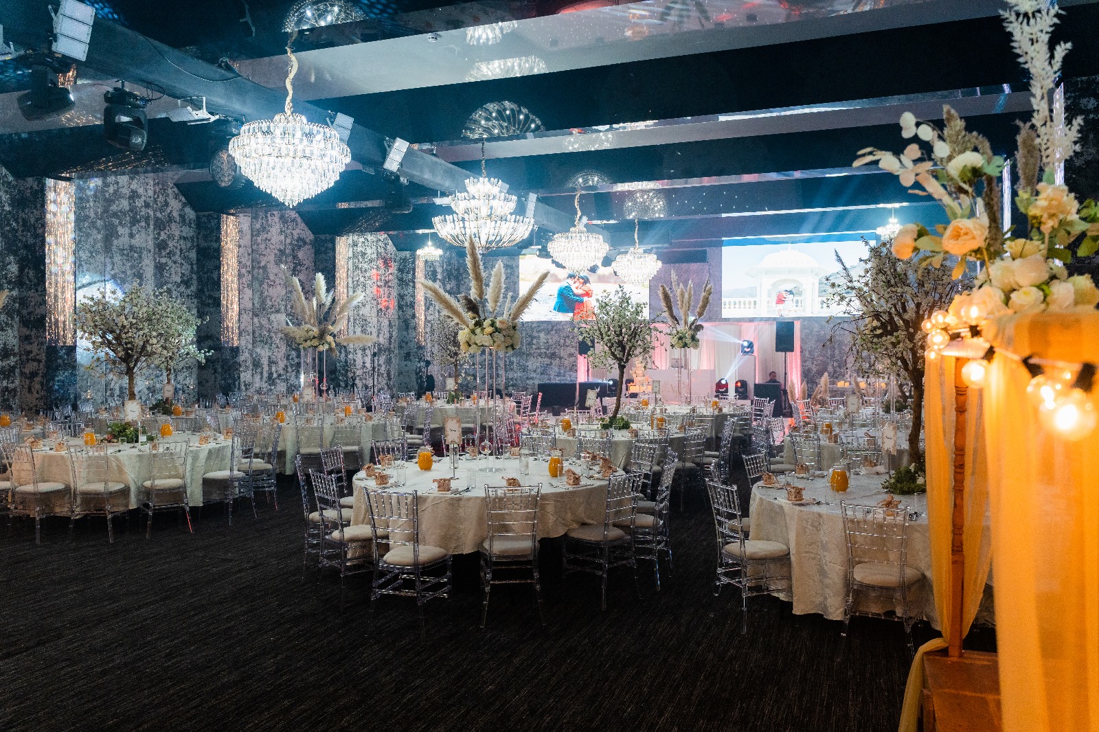 Reception decor Ponsborune