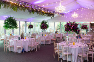 Reception decor braxted park