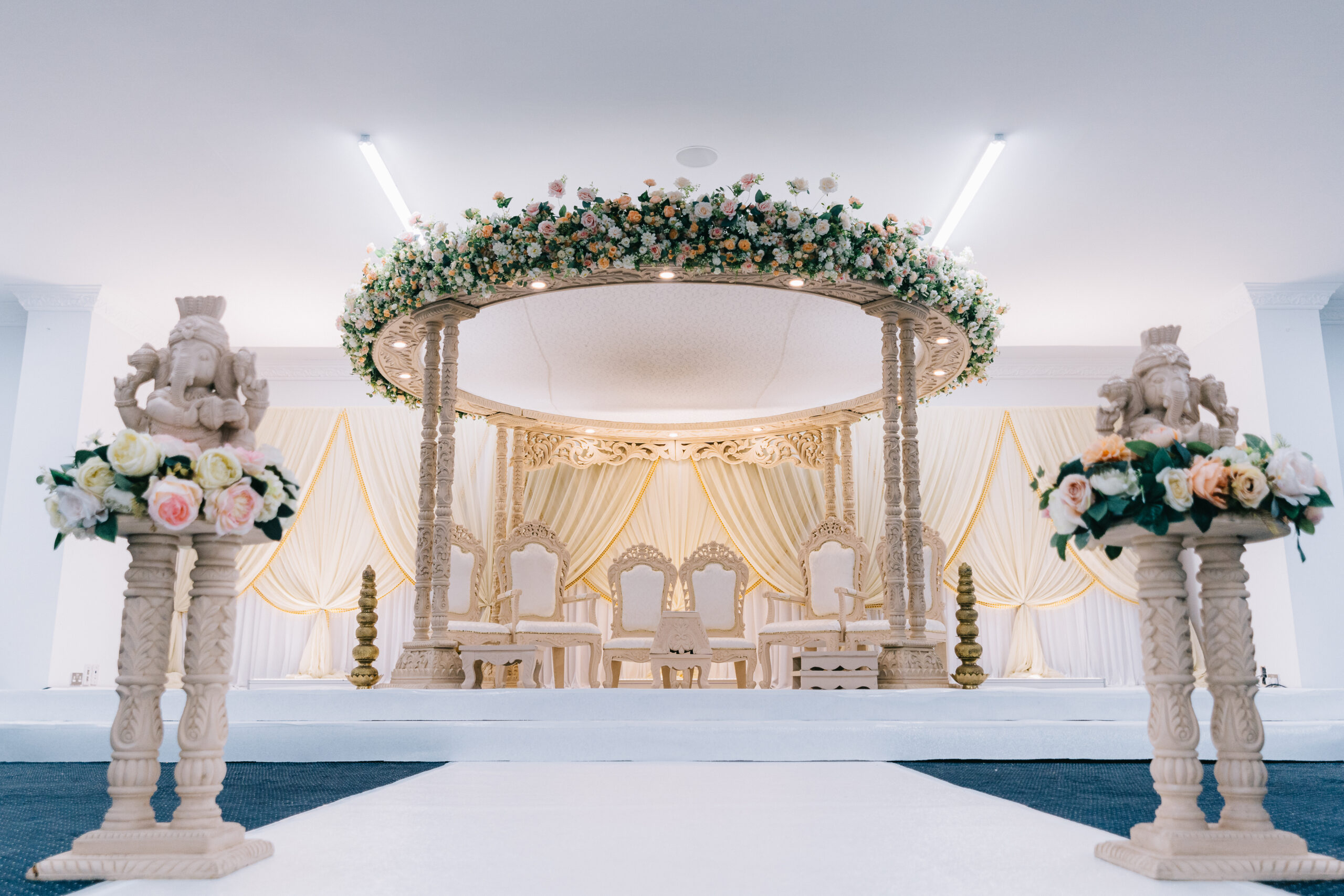 Disha mandap at Bolton Swaminarayan mandir 1 - Sai Mandaps
