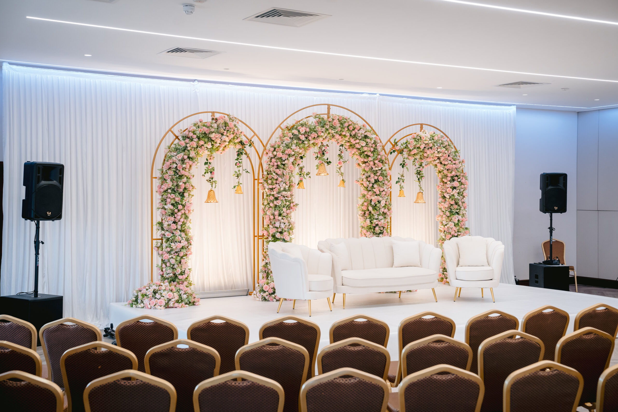 Engagement at willesden temple - Sai Mandaps