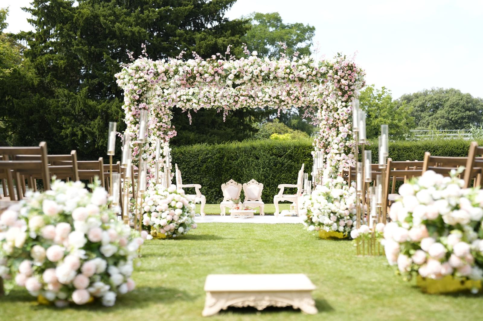 Ishita mandap Kew garden - Sai mandaps