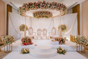 Ishani at the grove - Sai mandaps