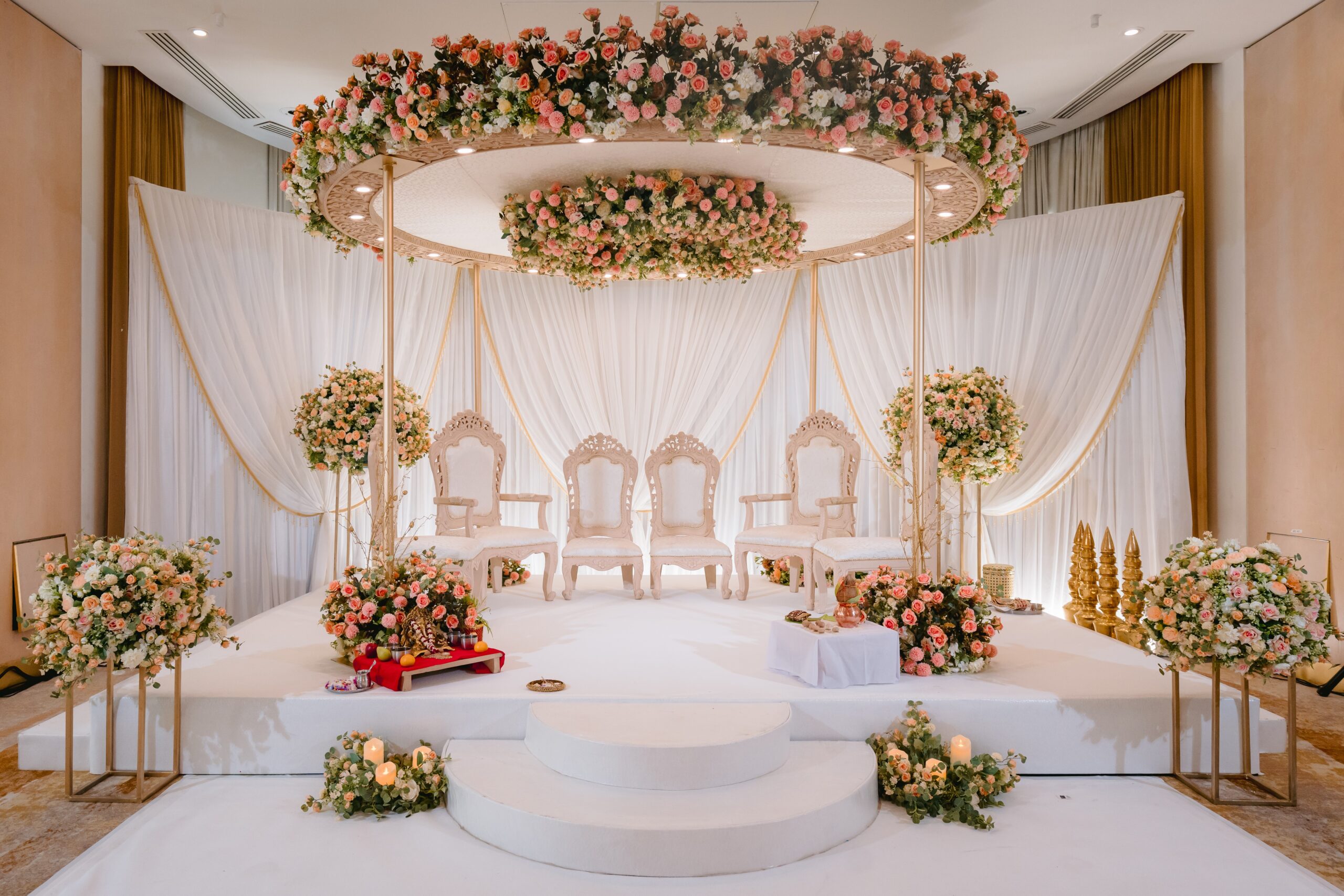 Ishani at the grove - Sai mandaps