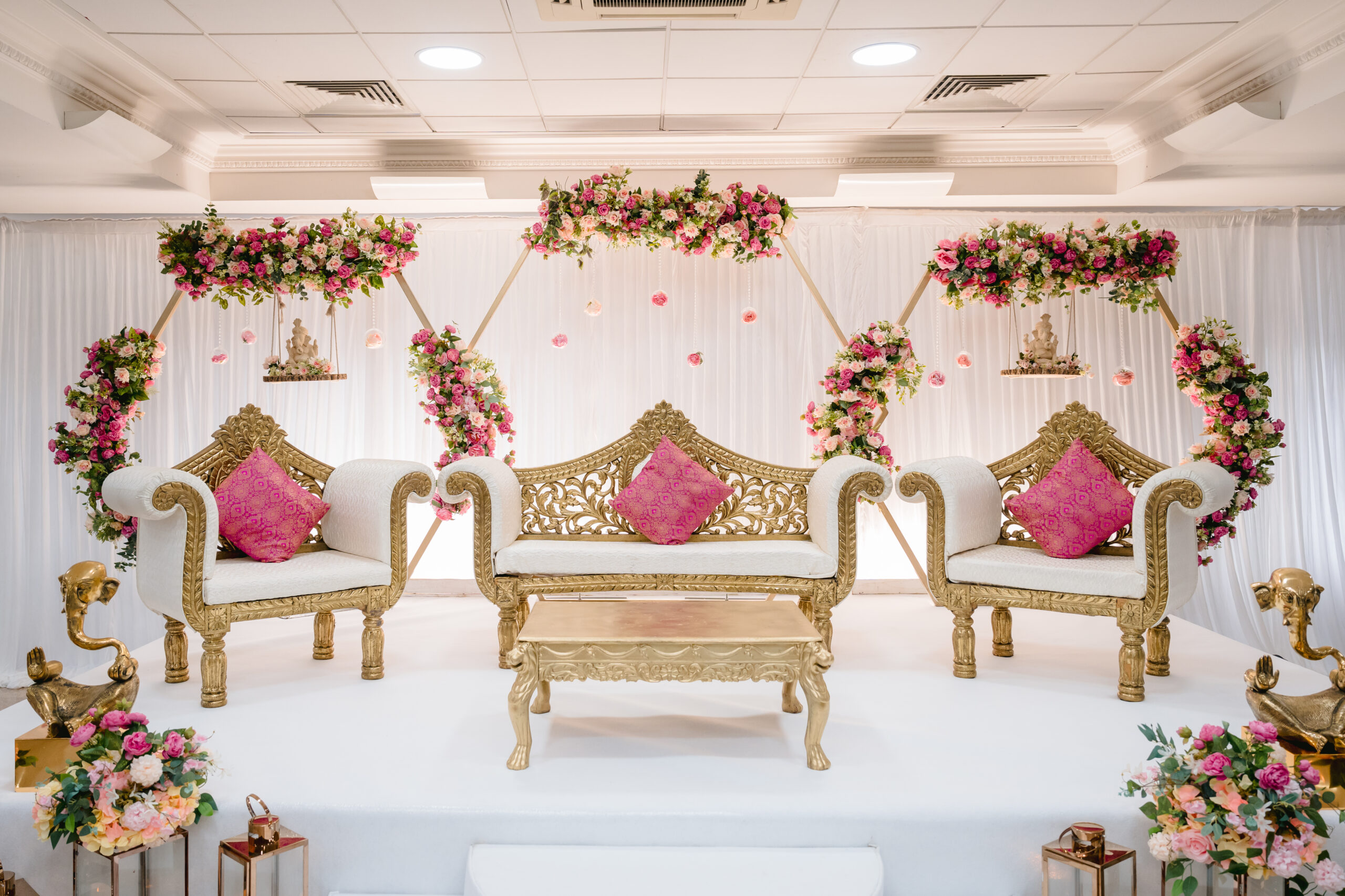 Kenton hall Engagement Sai Mandaps