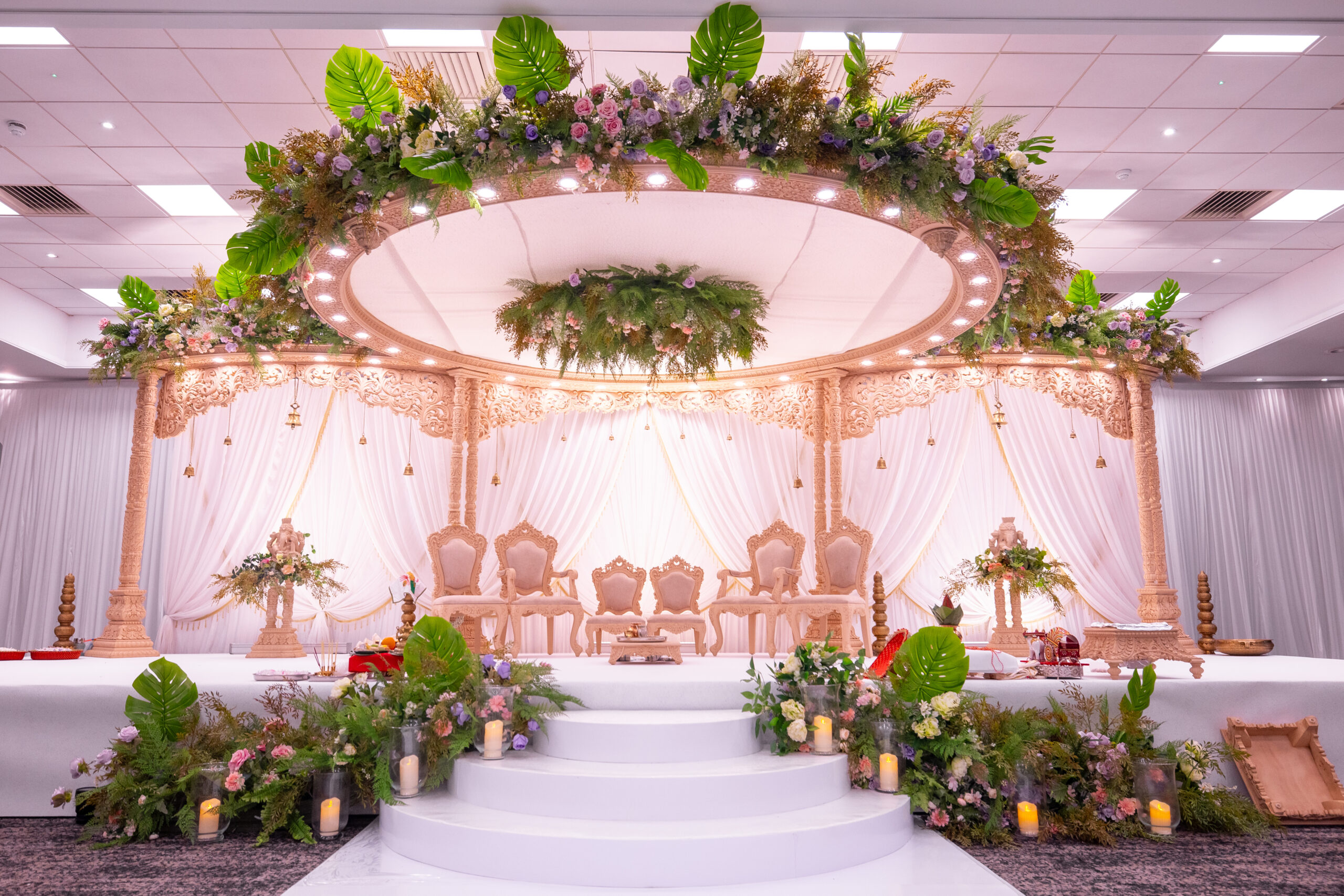 Mandap at Beaumont estate - Sai Mandaps