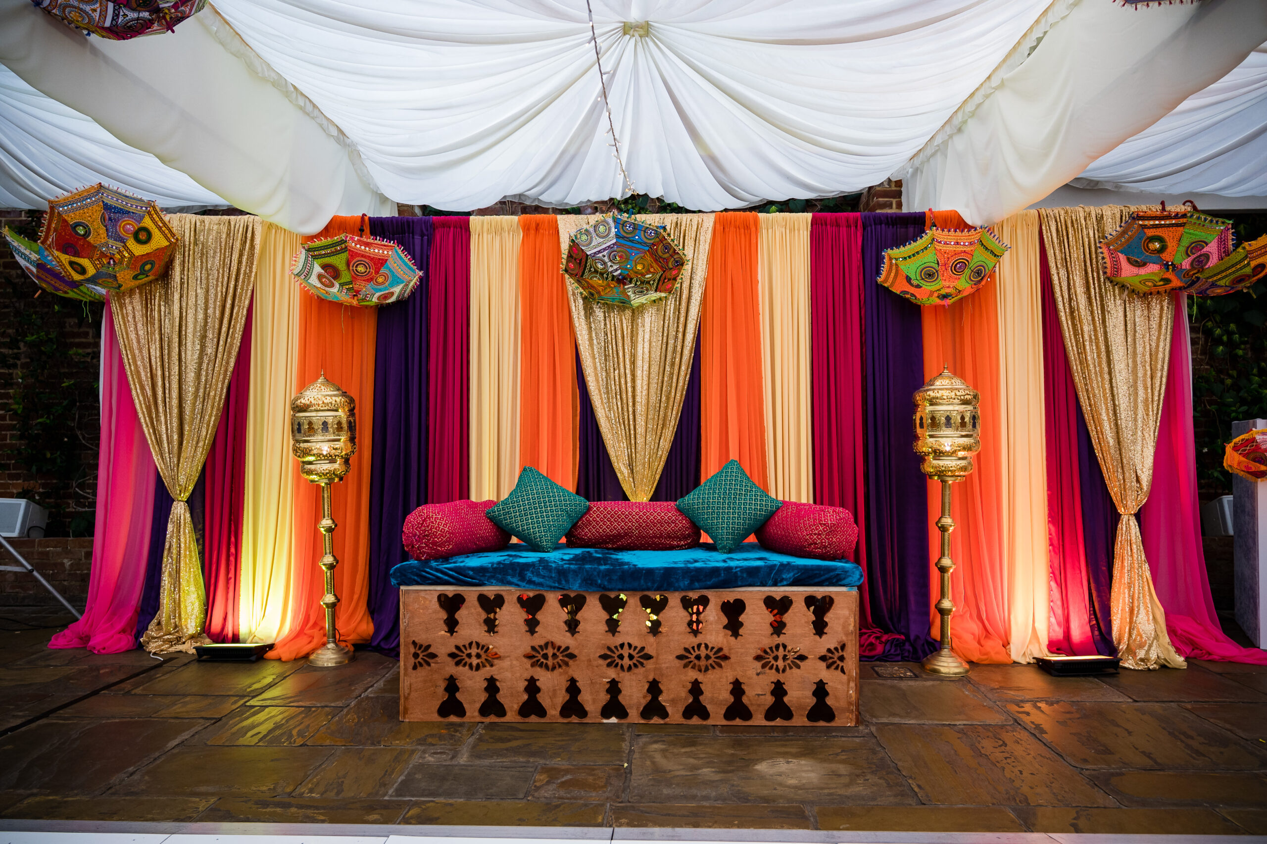 Mehndi decor at ponsbourne