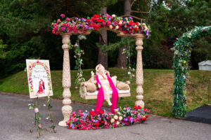 Warbrook house outdoor foyer. Sai_Mandap