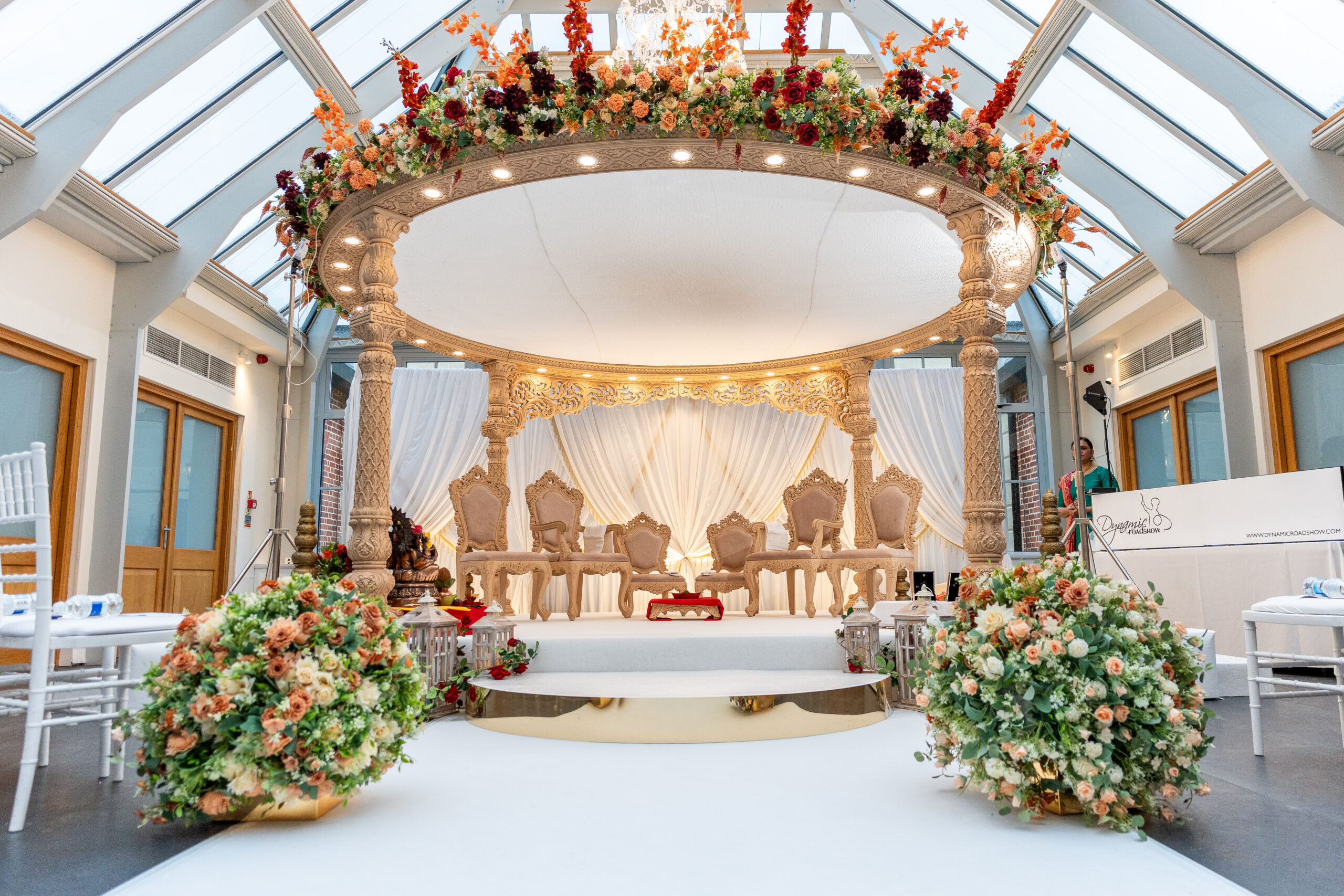 Radhika mandap at Botleys mansion - Sai mandaps