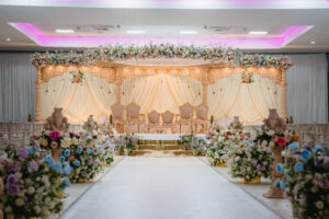 Floating Radhika mandap at Devere Wokefield estate - Sai mandaps