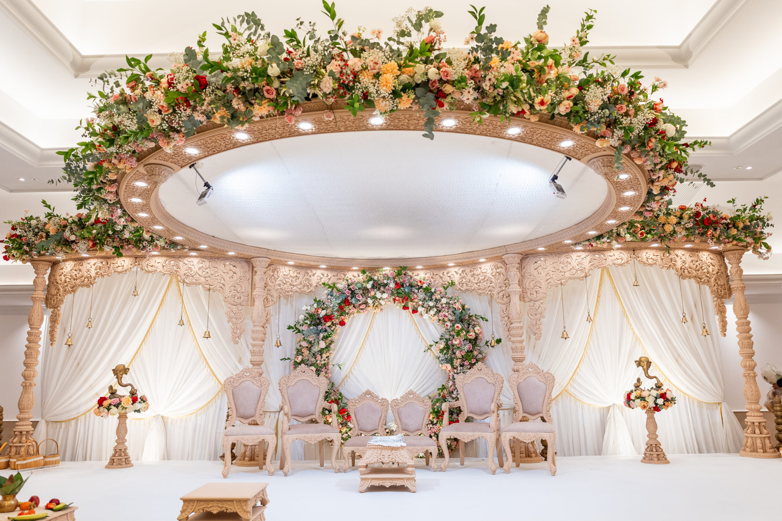 Krupali mandap at Oshwal centre - Sai mandaps