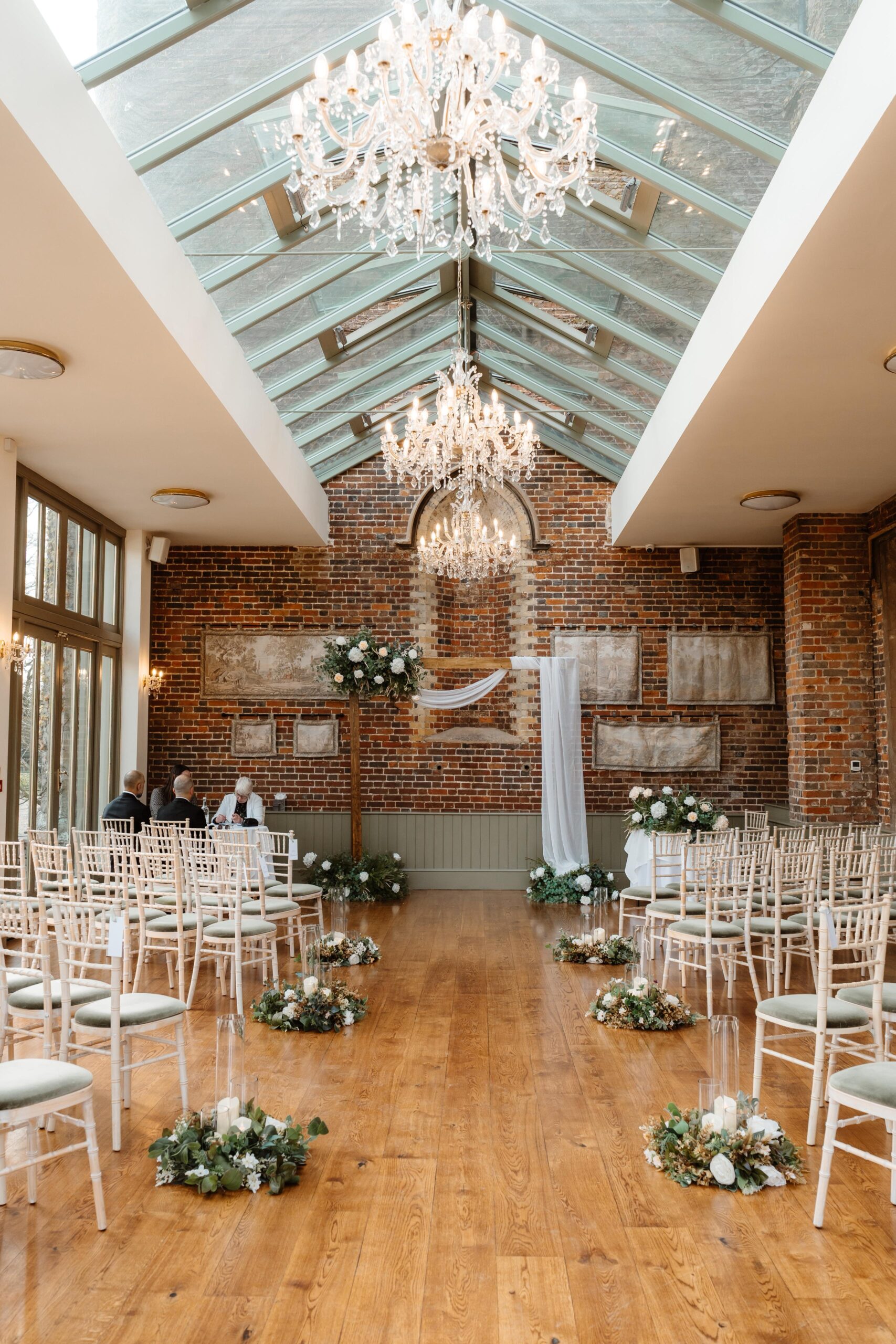 Civil ceremony at Offley place - Sai Mandaps