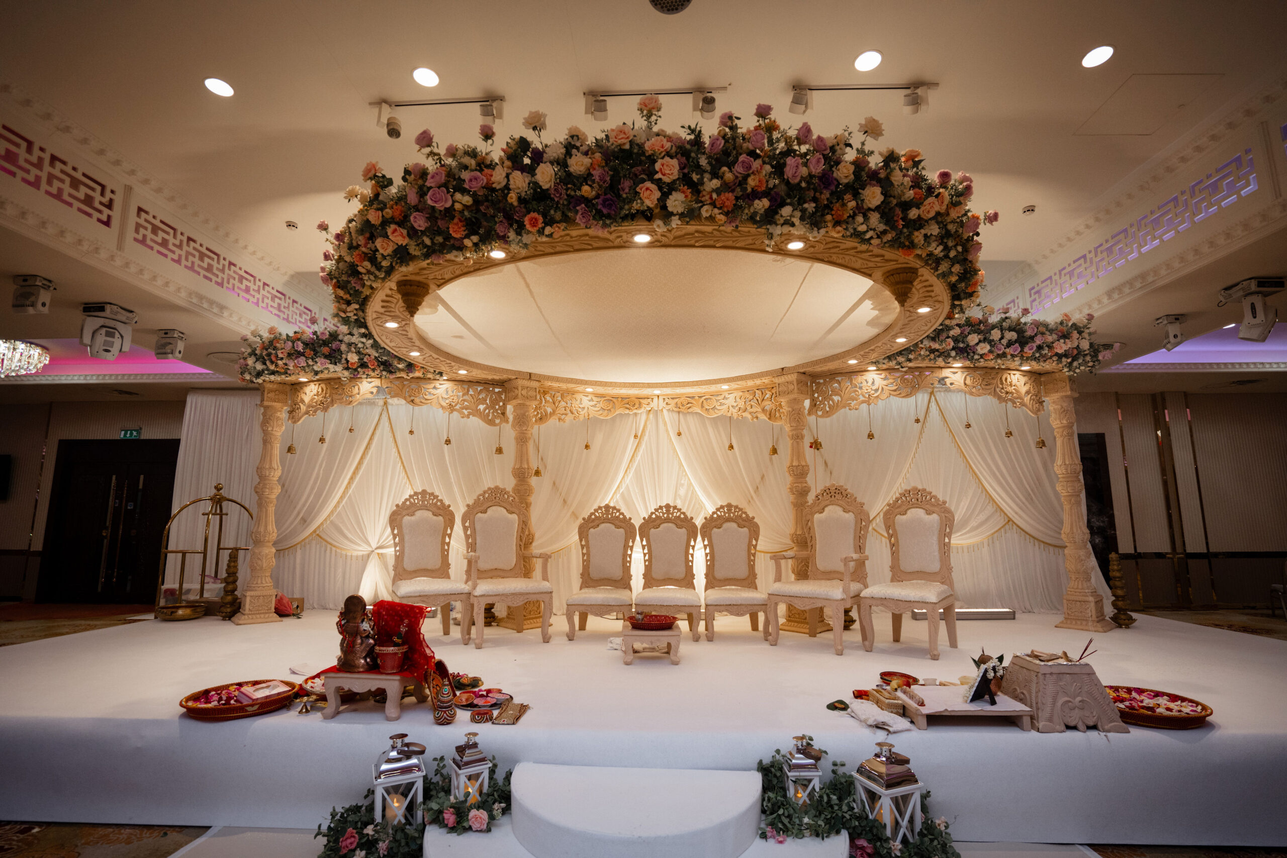 Floating Aryan mandap at Grand Saphire Sai mandaps