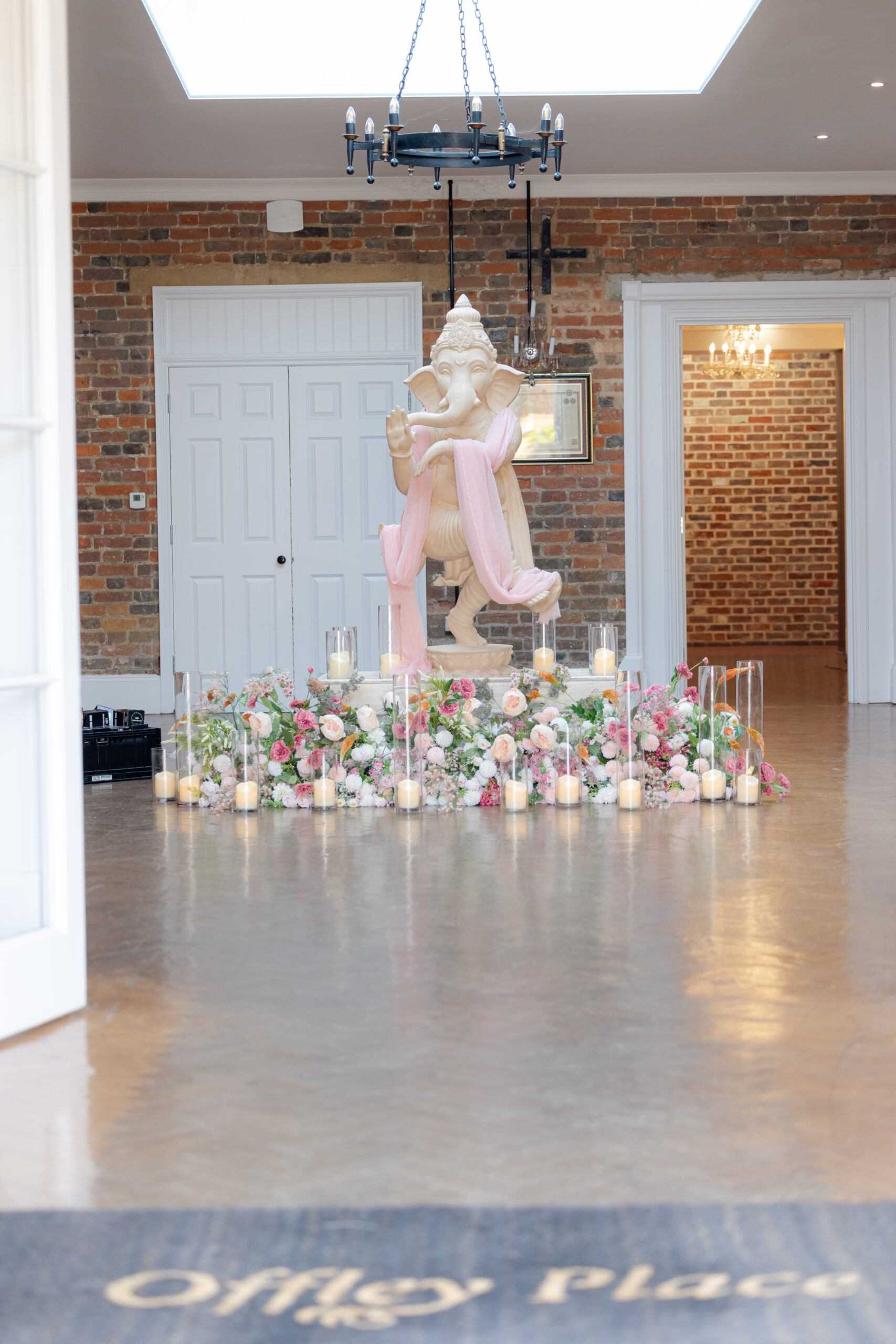 Foyer at Offley place Sai mandaps