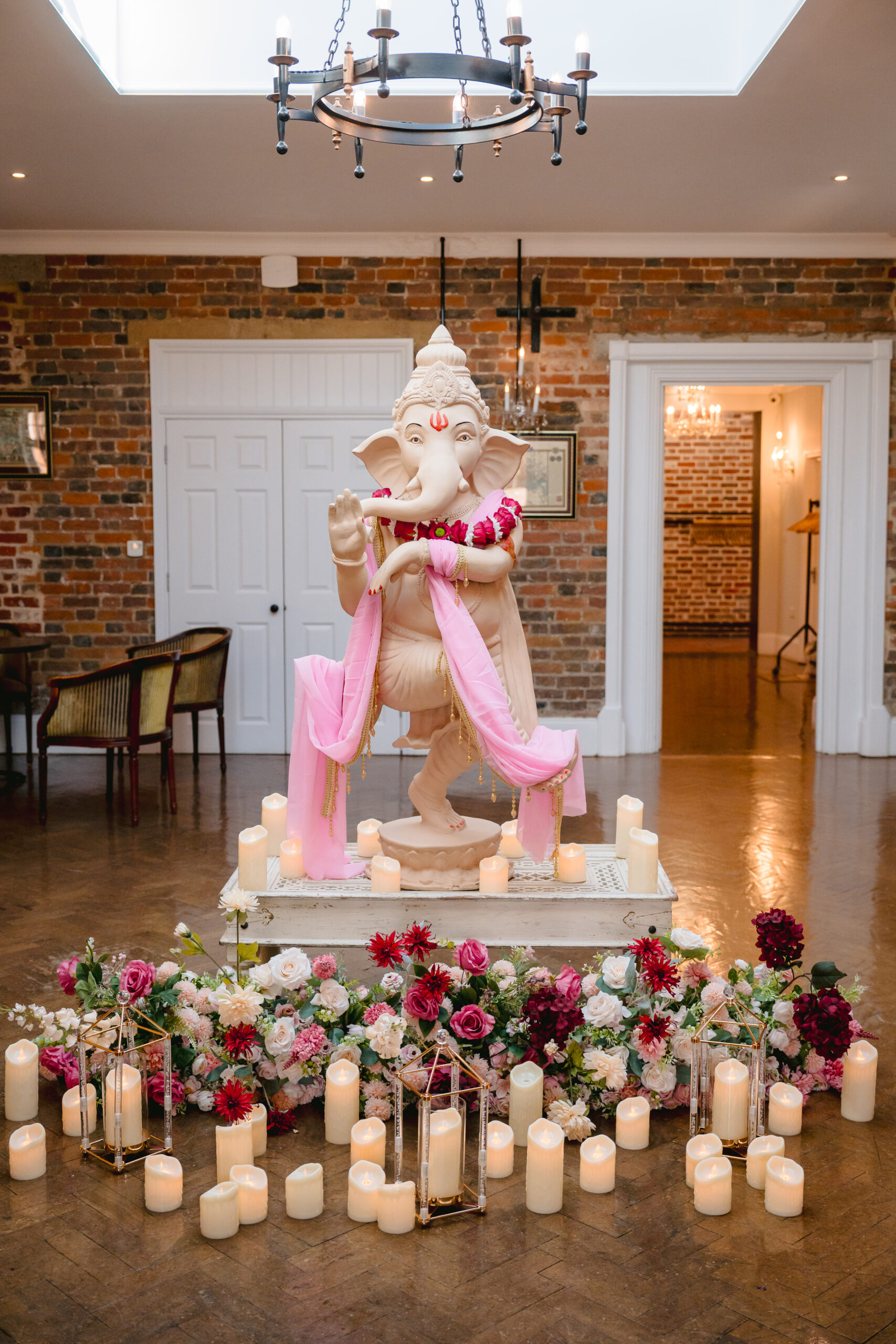 Foyer at Offley place Sai mandaps