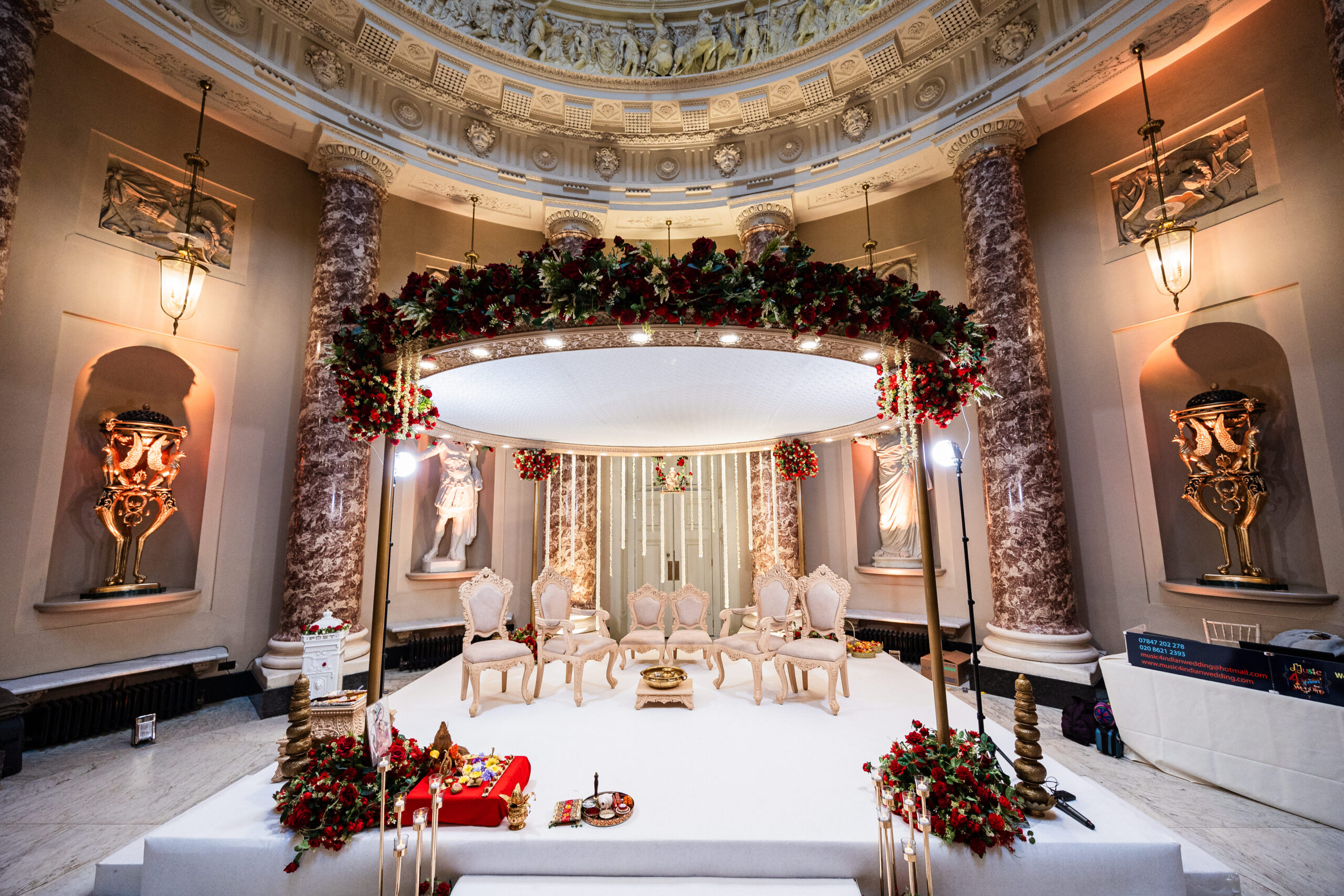 Ishani mandap at Stowe house - Sai mandaps