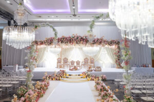 Krupali floating mandap at Sofitel Heathrow T5 - Sai mandaps