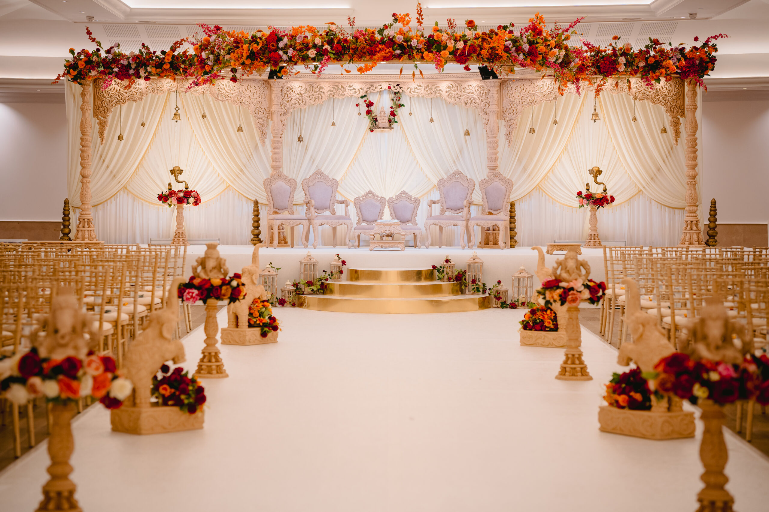 Krupali mandap floating at Oshwal centre - Sai mandaps