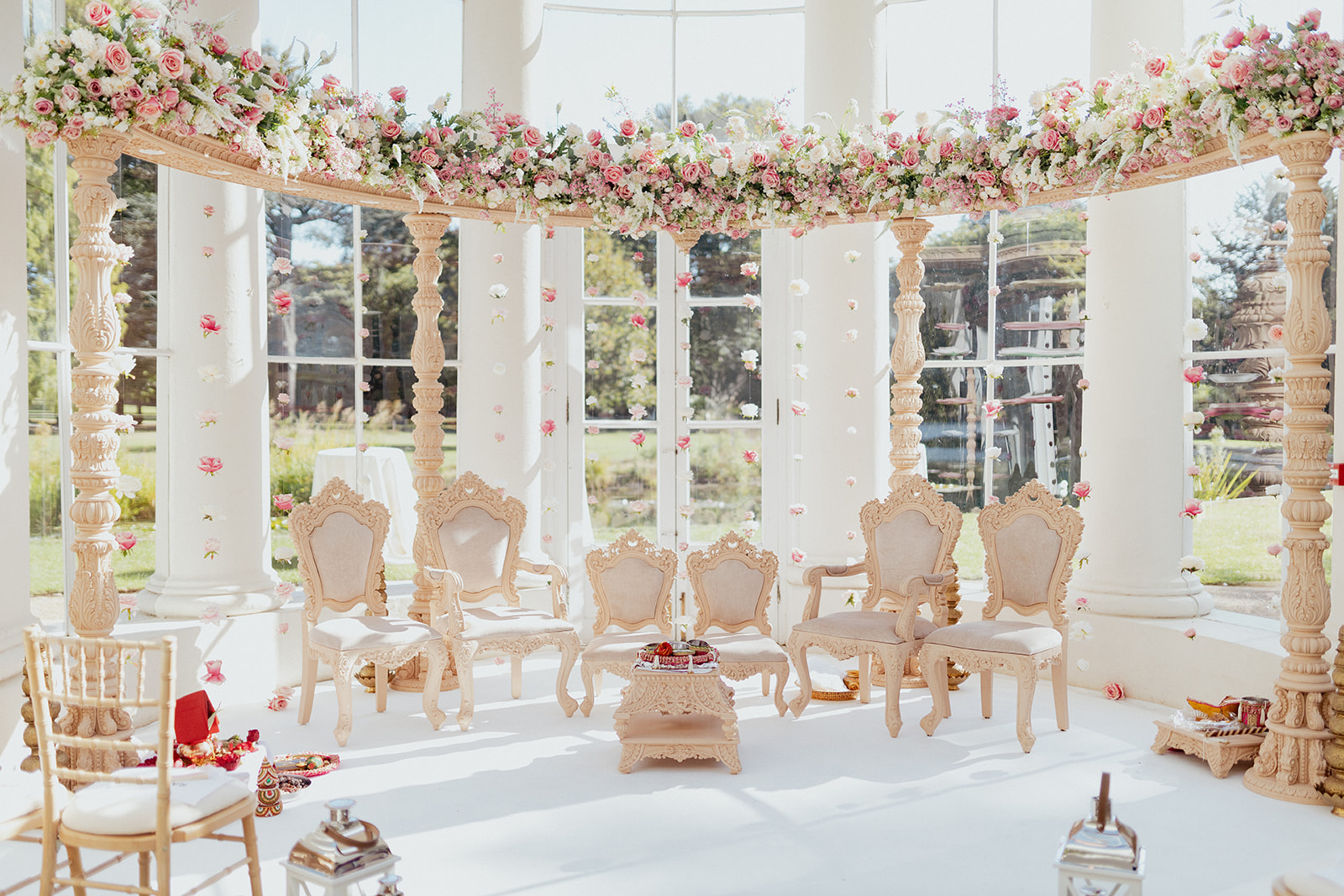 Krupali Open plan Mandap at Gunnersbury Park - Sai mandaps