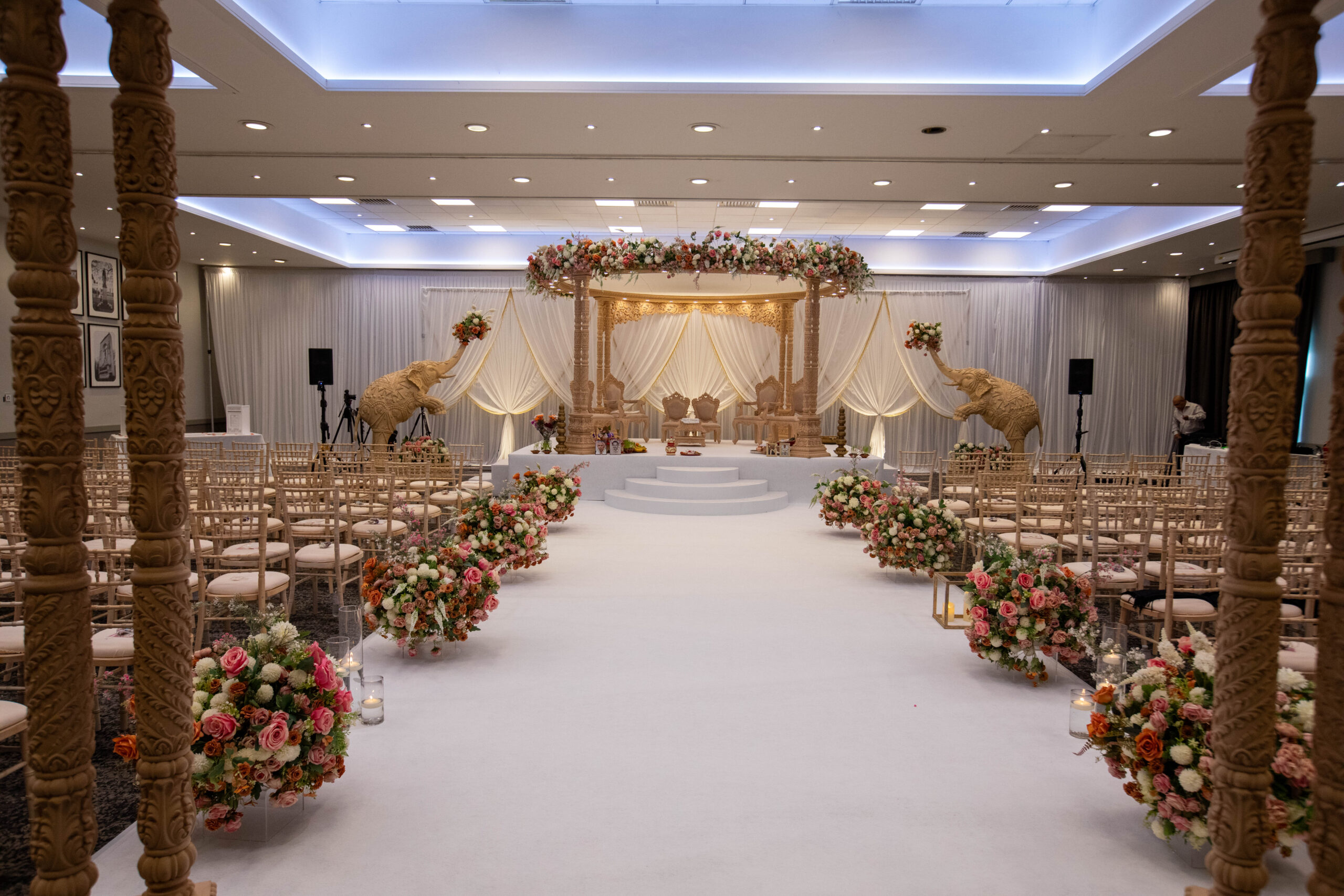 Mandap Disha at Devere Beaumont estate Sai mandaps