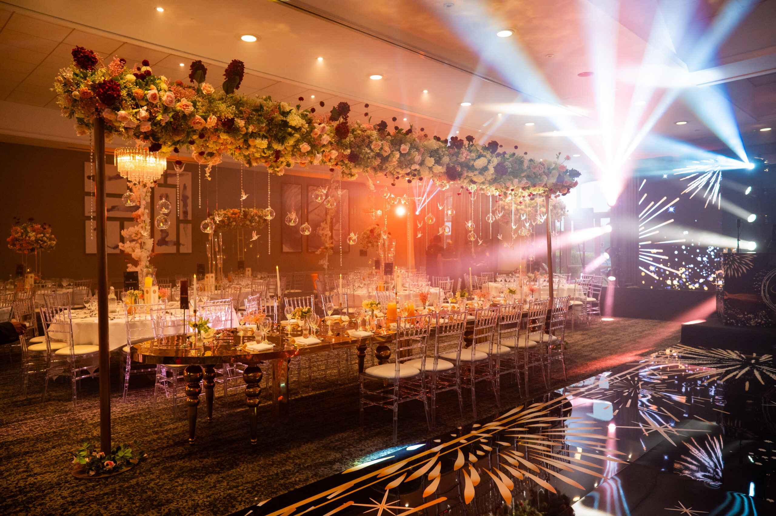 Reception at Devere beaumont Sai Mandaps