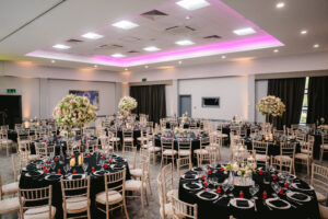 Reception decor at De vere wokefield - Sai Mandaps
