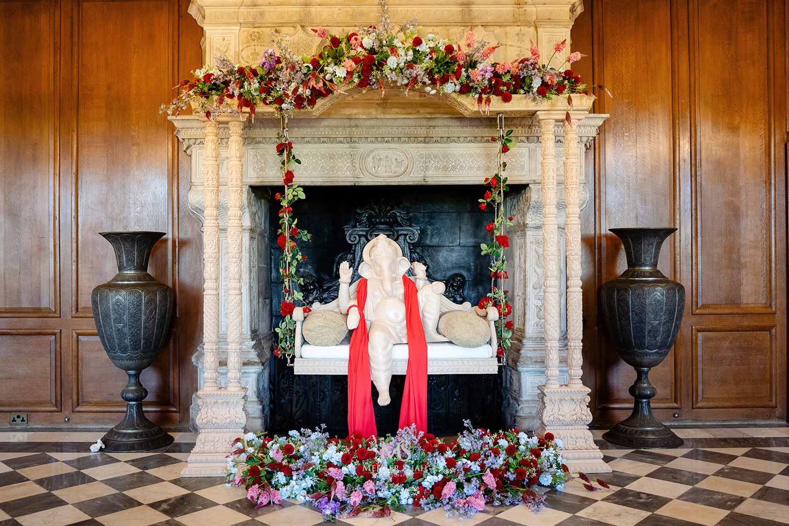 Foyer decor at North mymms