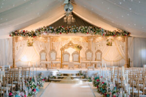 6 Pillar Disha floating mandap Luton hoo