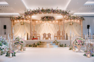 6 Pillar Krupali mandap at Crowne plaza Marlow