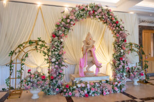 Foyer decor at Oshwal centre