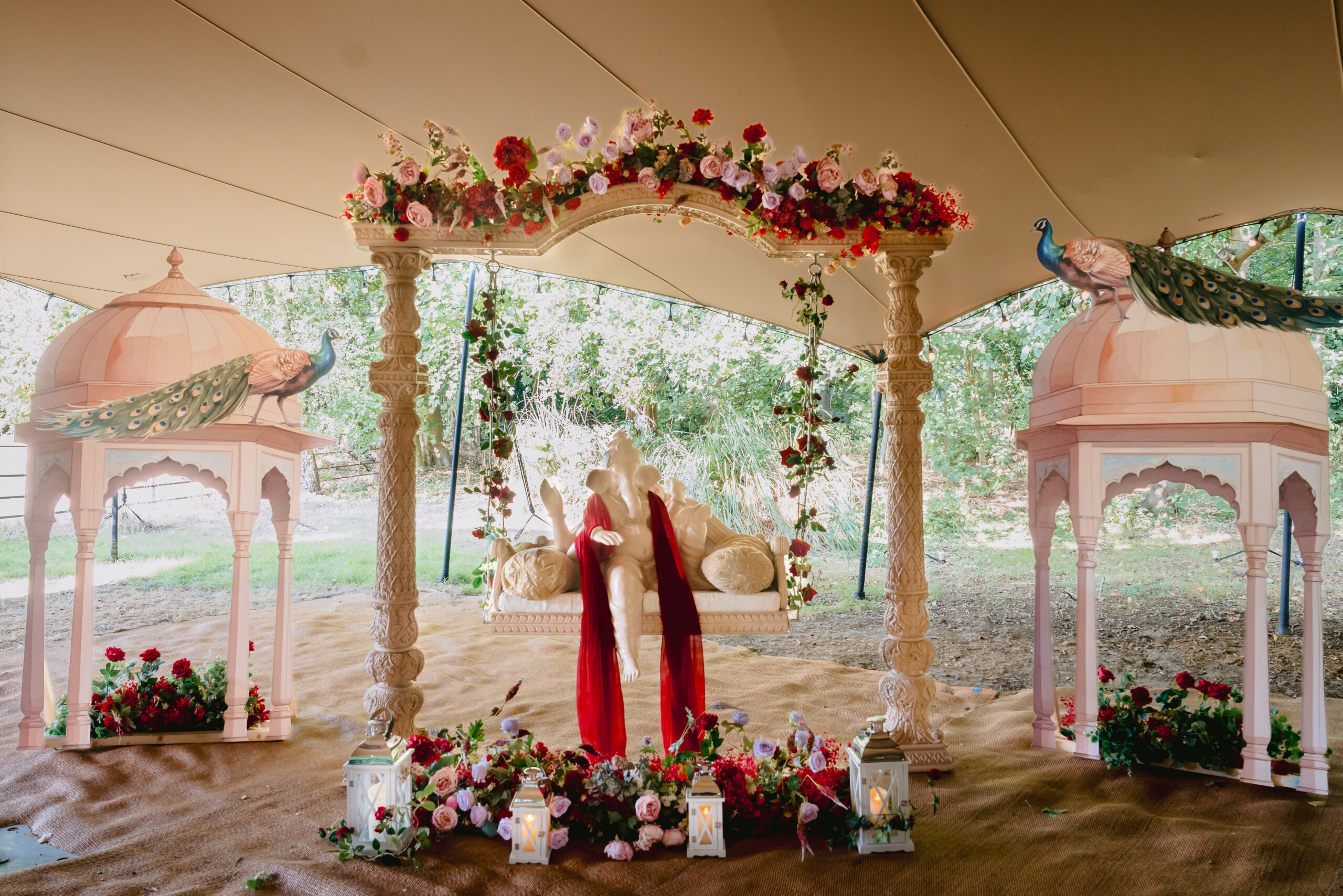 Foyer decor at East hampstead park