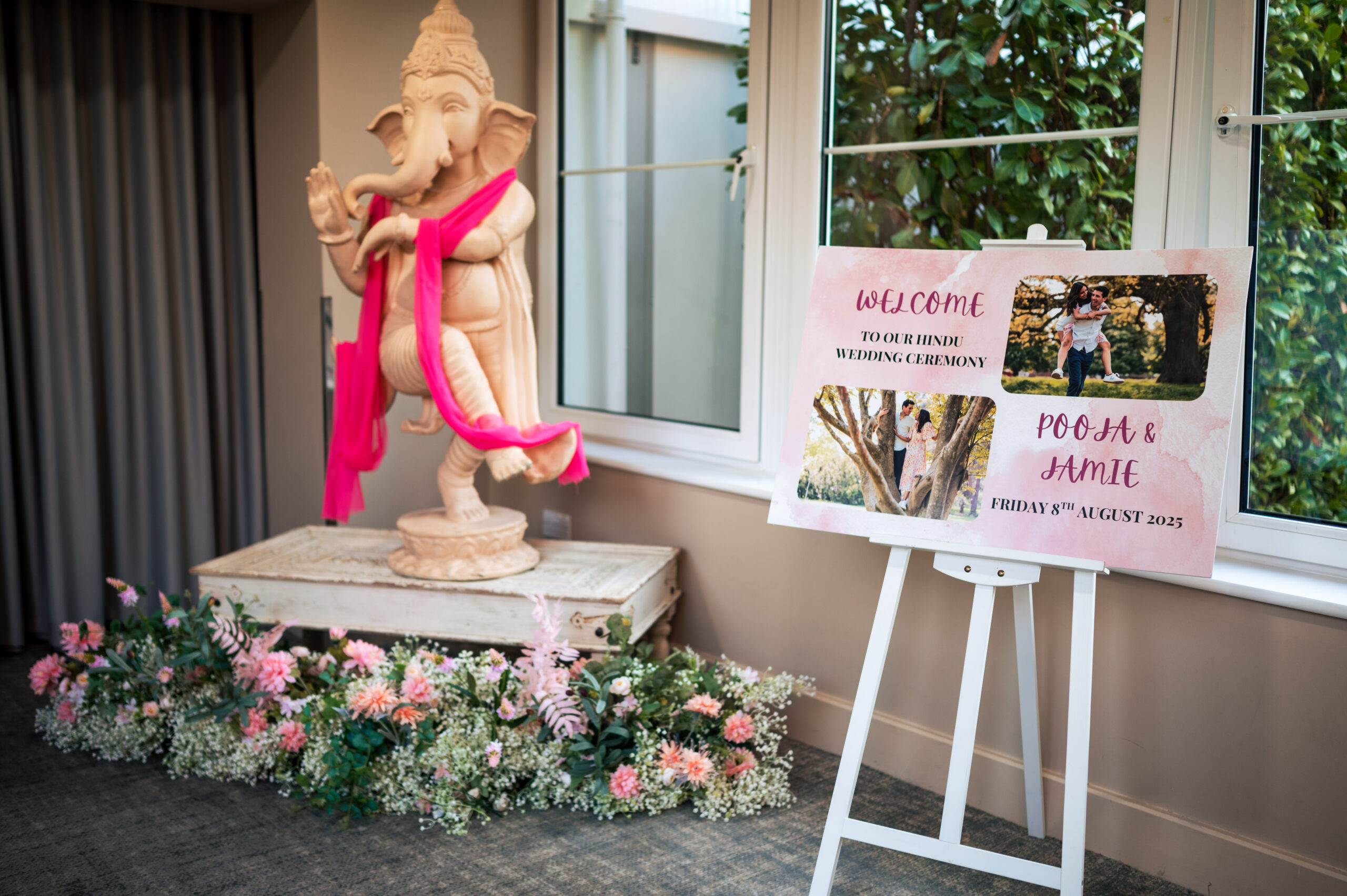 Foyer at Oakley Hall hotel