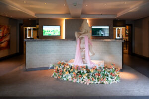 Foyer decor at Sopwell house