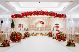 6 Pillar Radhika floating mandap at oshwal centre