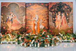 Foyer decor at ponsbourne