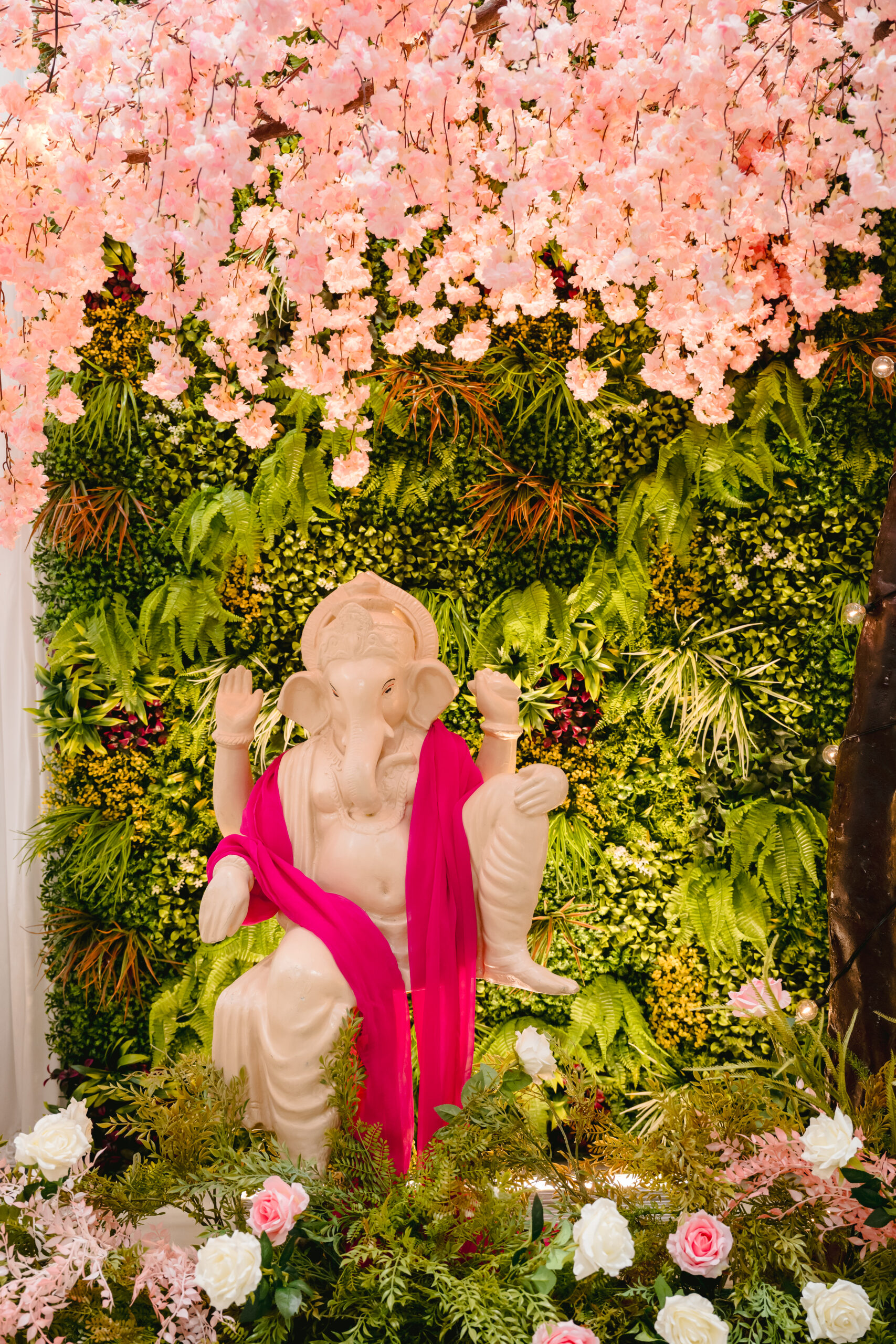 Foyer decor at ponsbourne