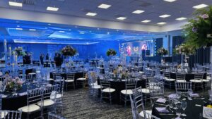 Reception decor - De vere beaumont