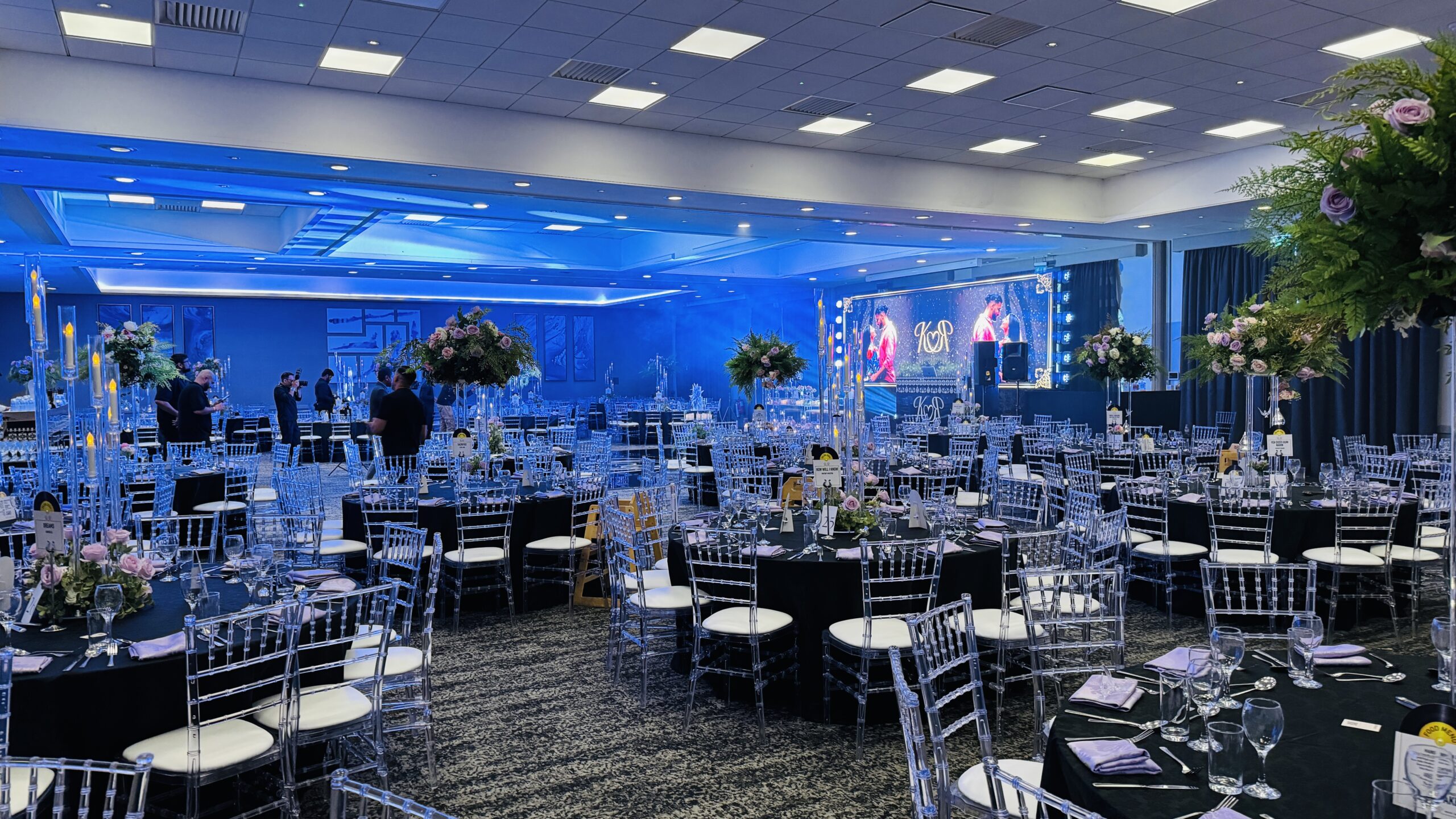 Reception decor - De vere beaumont