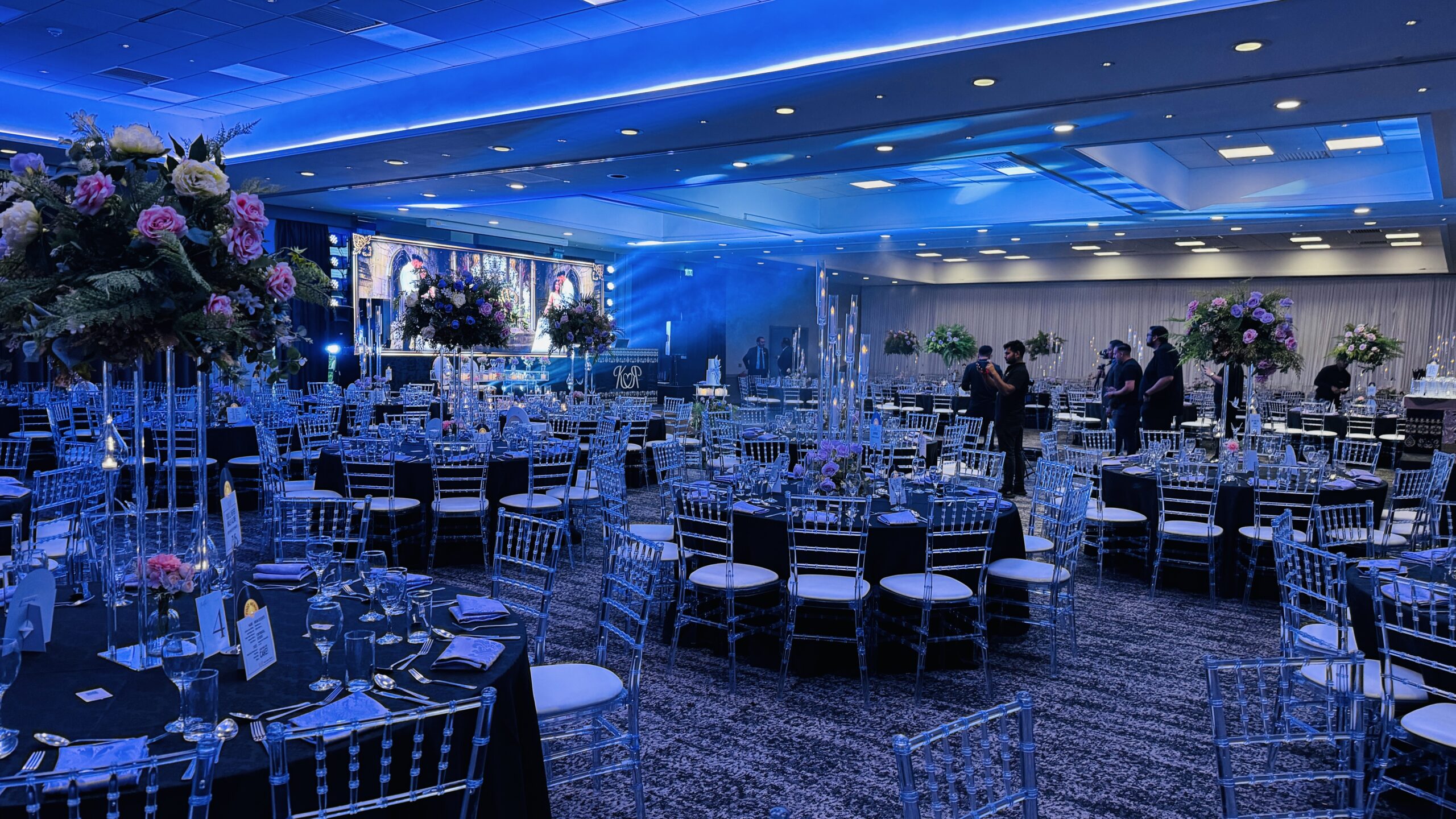 Reception decor - Devere Beaumont